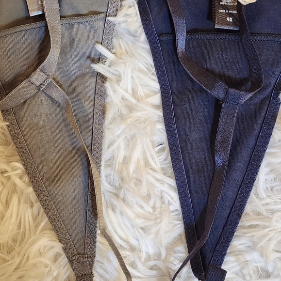 2 pcs SKIMS FITS EVERYBODY MICRO THONG/ GREY, DEEP ROYAL/ 4X/ NWT - Picture 6 of 13